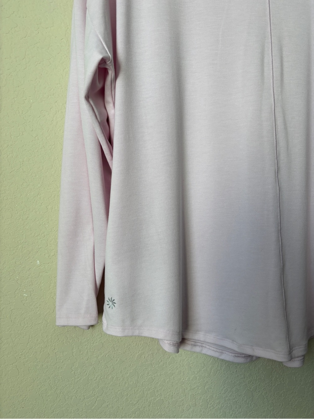 Athleta XL Soft Modal Blend Move With Ease Athleisure Athletic Top in Halo - Picture 11 of 11